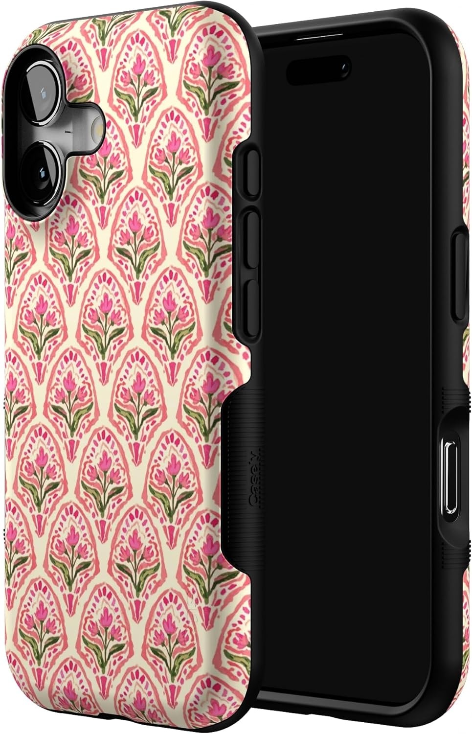 image:imageCasely iPhone 17 Case Starfish Wishes Coral Pink Shimmer Bold Protective Design MagSafe Compatible DesignTulip Tapestry Jenna Palek x Casely