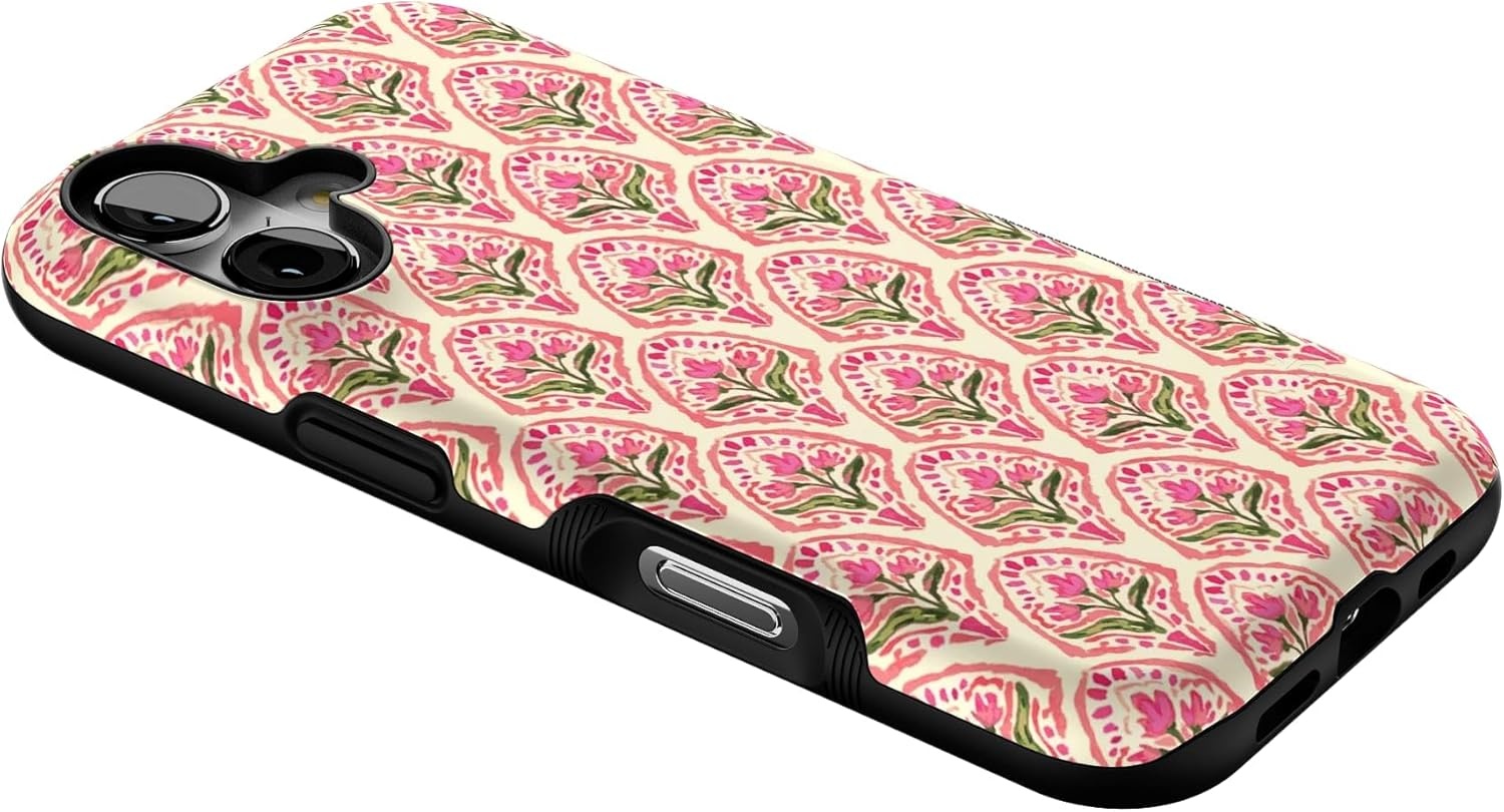 image:imageCasely iPhone 17 Case Starfish Wishes Coral Pink Shimmer Bold Protective Design MagSafe Compatible DesignTulip Tapestry Jenna Palek x Casely