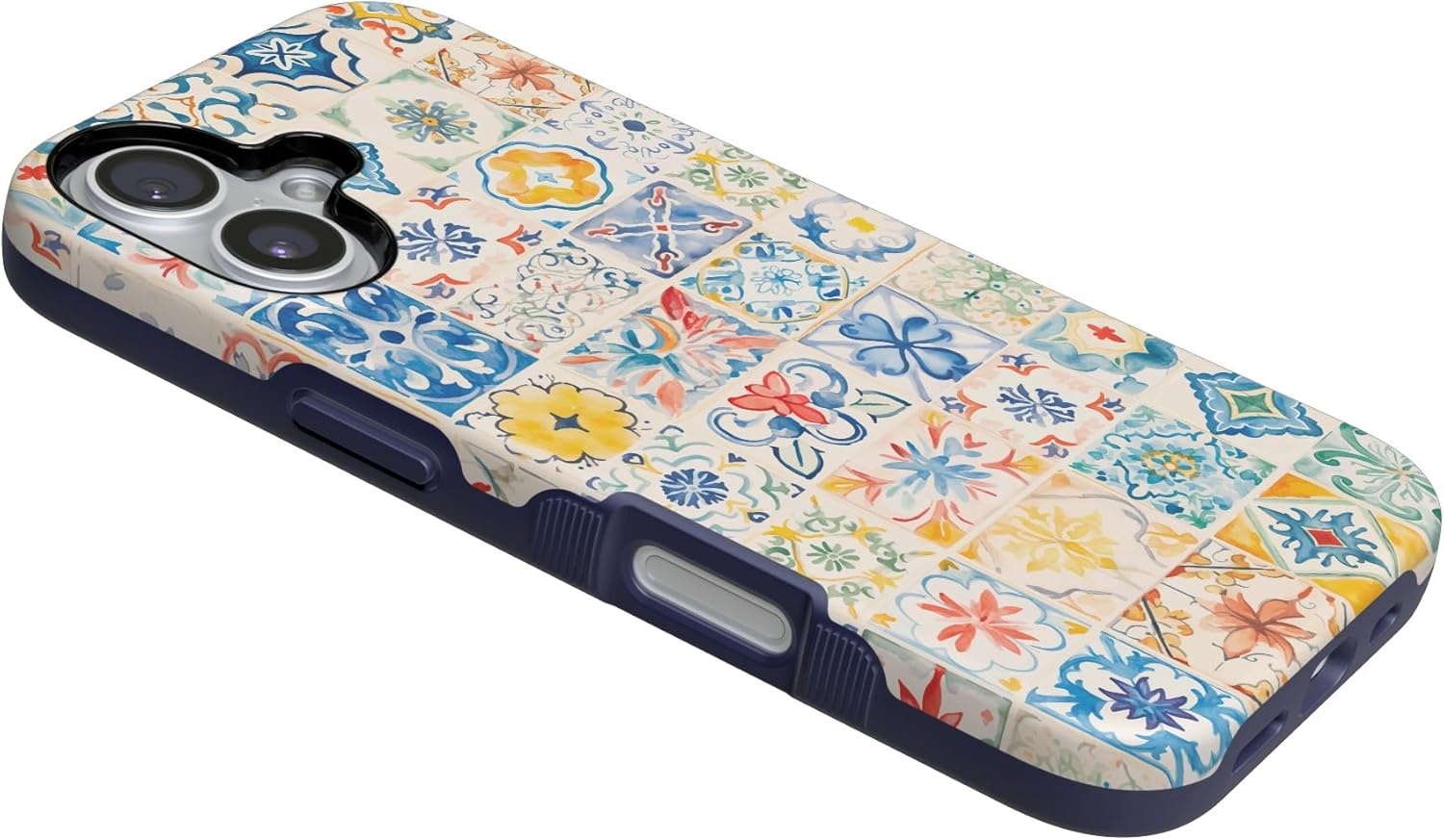 image:imageCasely iPhone 17 Case Starfish Wishes Coral Pink Shimmer Bold Protective Design MagSafe Compatible DesignTuscan Tiles Dolce Vita