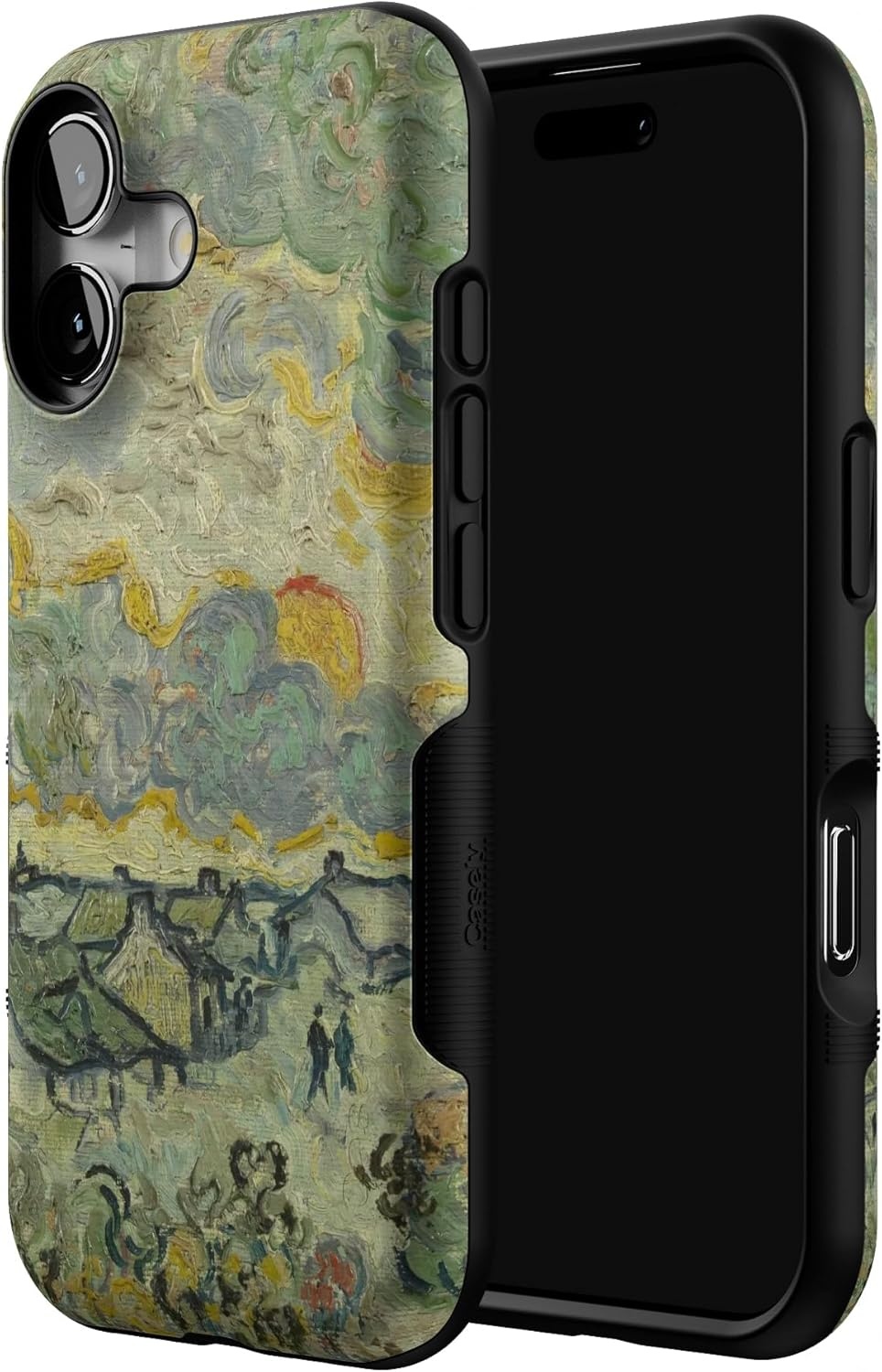 image:imageCasely iPhone 17 Case Starfish Wishes Coral Pink Shimmer Bold Protective Design MagSafe Compatible DesignVan Gogh Reminiscence of Vincent