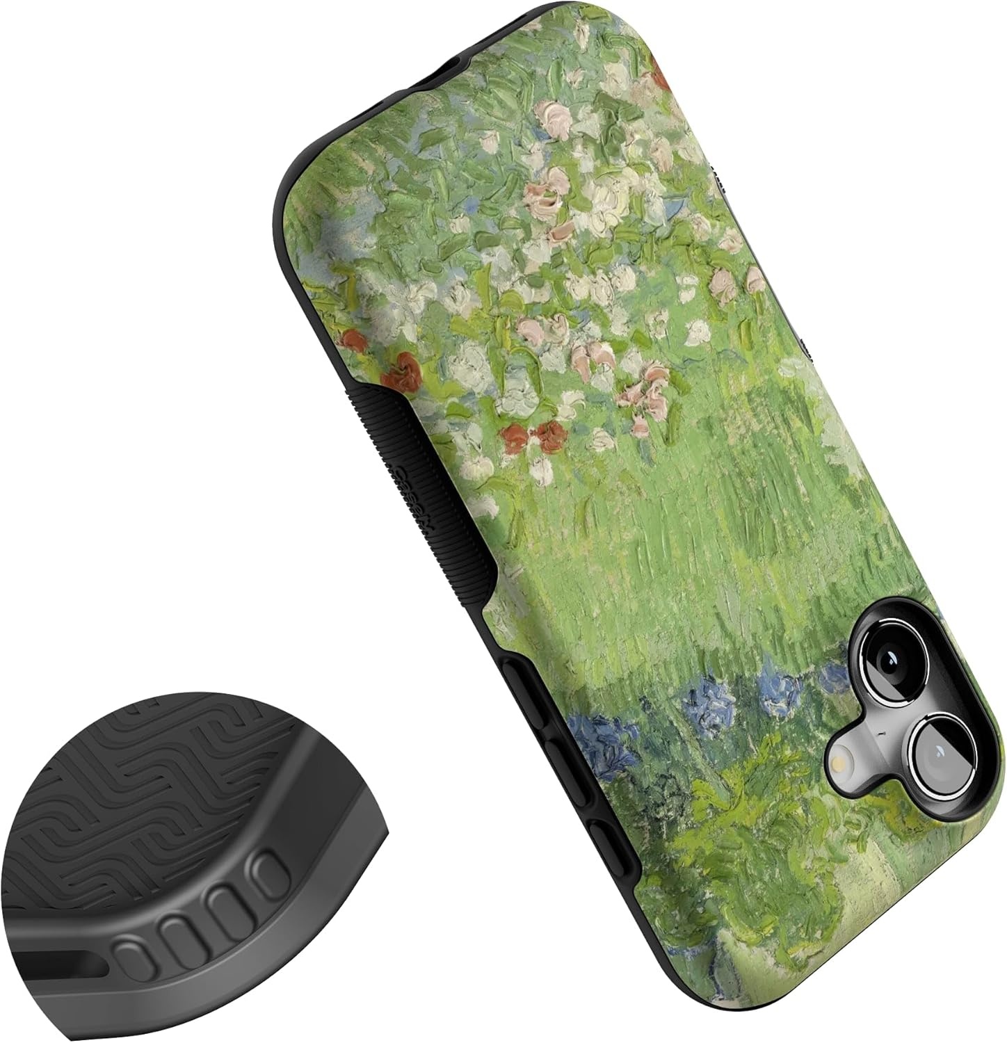 image:imageCasely iPhone 17 Case Starfish Wishes Coral Pink Shimmer Bold Protective Design MagSafe Compatible DesignVan Gogh Vincents Admired Garden