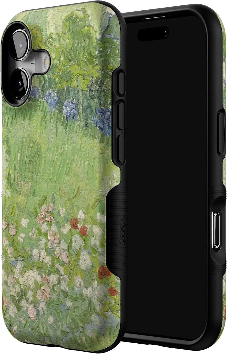 image:imageCasely iPhone 17 Case Starfish Wishes Coral Pink Shimmer Bold Protective Design MagSafe Compatible DesignVan Gogh Vincents Admired Garden