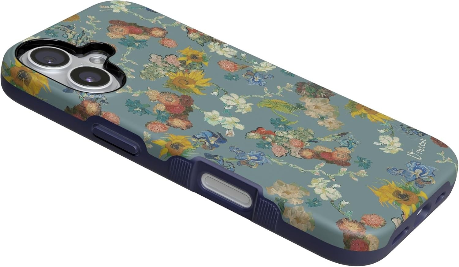 image:imageCasely iPhone 17 Case Starfish Wishes Coral Pink Shimmer Bold Protective Design MagSafe Compatible DesignVan Gogh Vincents Flowers