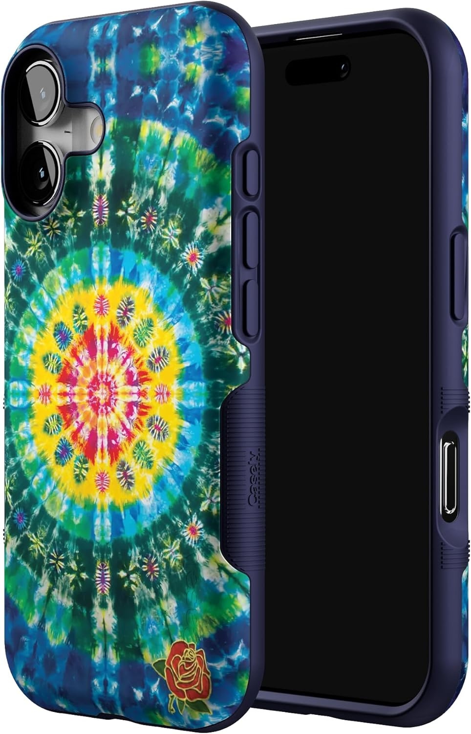 image:imageCasely iPhone 17 Case Starfish Wishes Coral Pink Shimmer Bold Protective Design MagSafe Compatible DesignVeneta Tapestry Grateful Dead Tie Dye