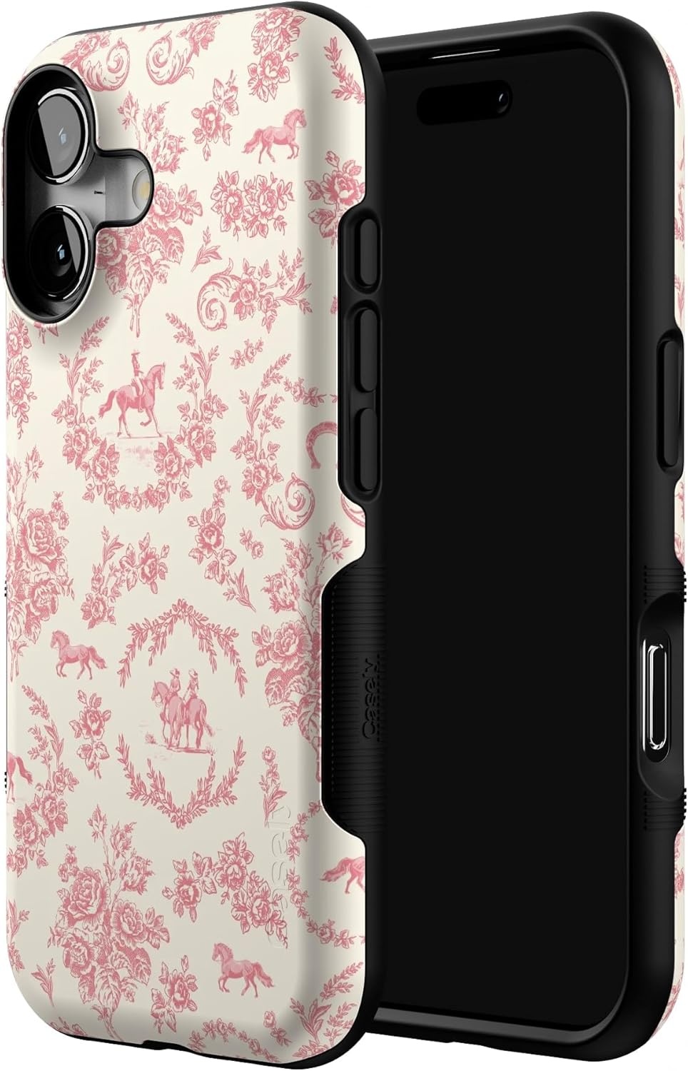 image:imageCasely iPhone 17 Case Starfish Wishes Coral Pink Shimmer Bold Protective Design MagSafe Compatible DesignWestern Bloom Jenna Palek x Casely