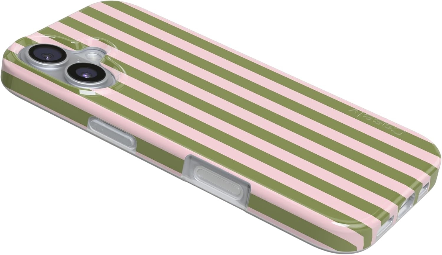 image:imageCasely iPhone 17 Case Summer Stripes Sunday Best Compatible with MagSafe Classic Ultra Thin Design