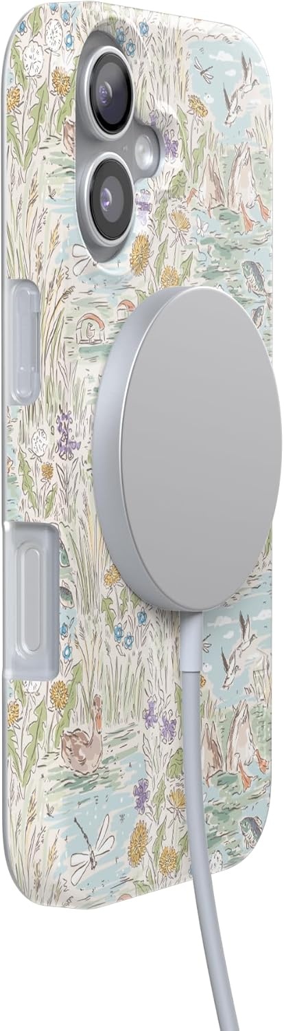 image:imageCasely iPhone 17 Case The Waddle Path Duck Pond Compatible with MagSafe Classic Ultra Thin Design