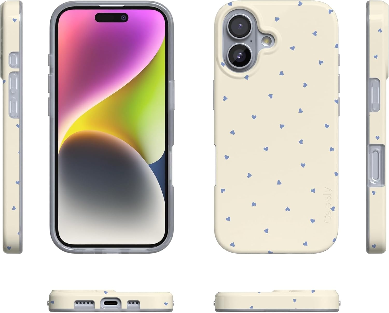 image:imageCasely iPhone 17 Case Tiny Hearts Im Yours Compatible with MagSafe Classic Ultra Slim Design