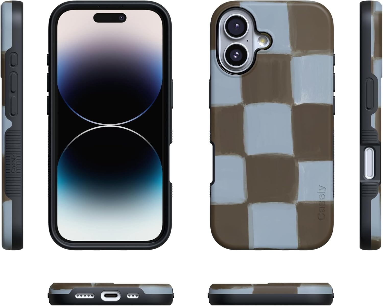 image:imageCasely iPhone 17 Case Up River The Boyfriend Collection Bold Protective Design Compatible with MagSafe