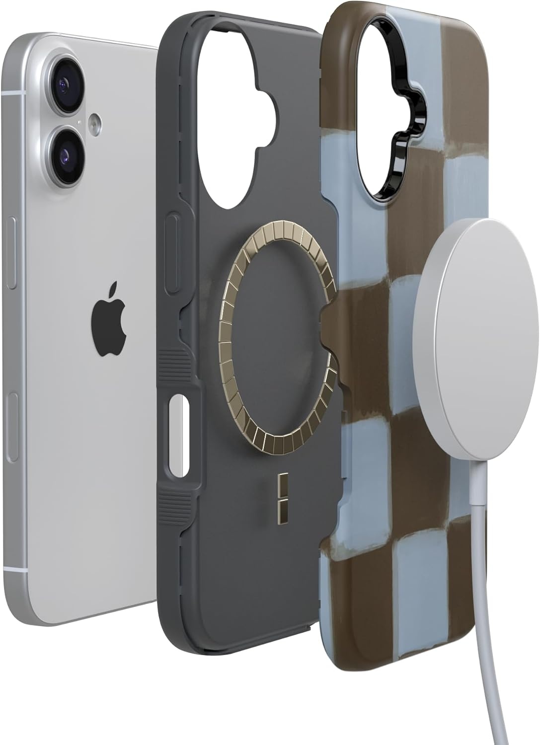 image:imageCasely iPhone 17 Case Up River The Boyfriend Collection Bold Protective Design Compatible with MagSafe