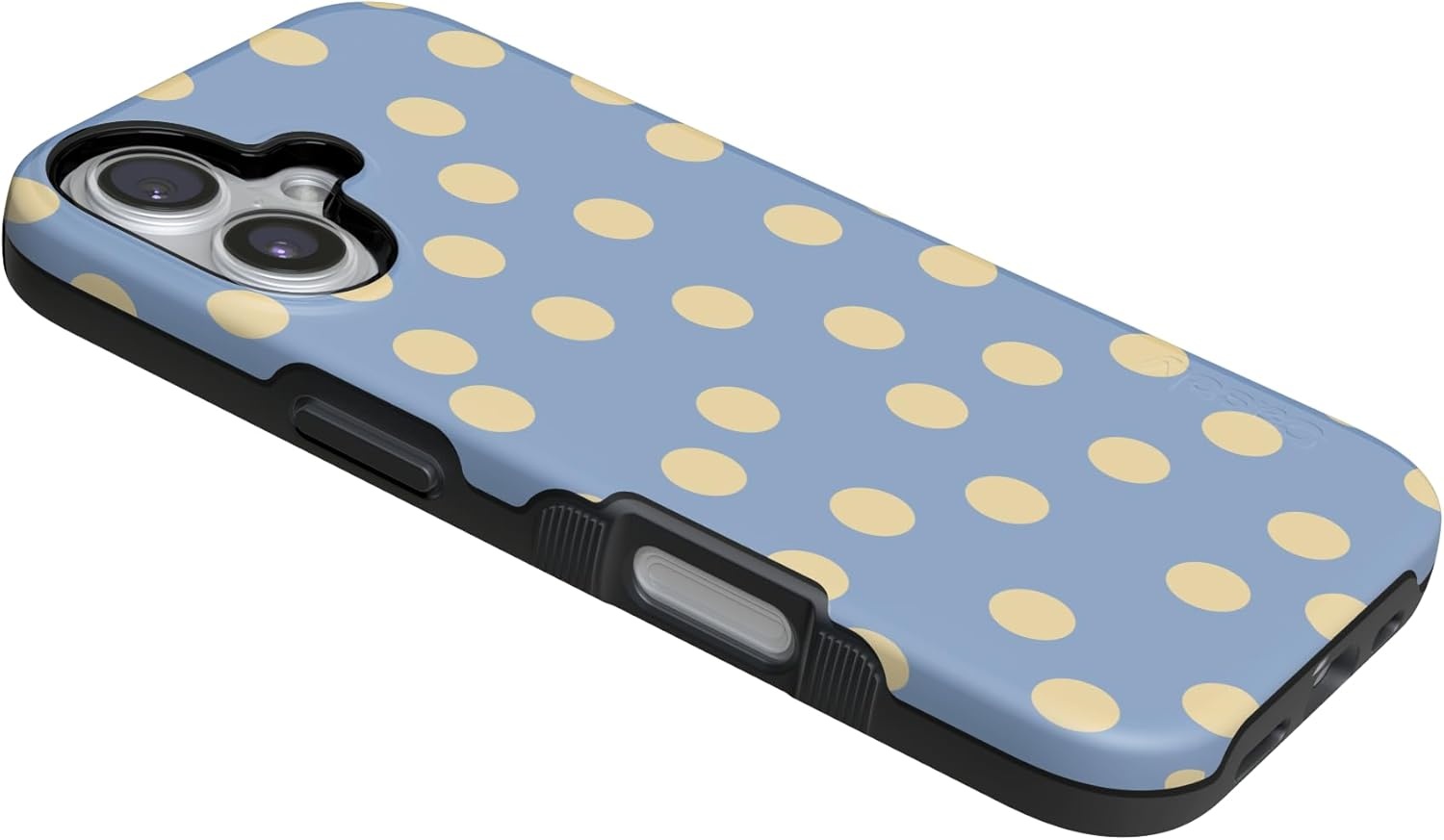 image:imageCasely iPhone 17 Case in the Spotlight Pastel Polka Dot Bold Protective Design Compatible with MagSafe
