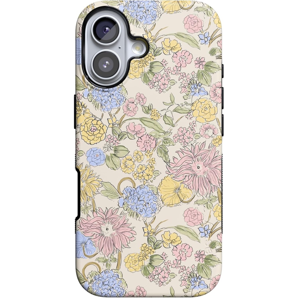 image:imageCasely iPhone 17 Case Prairie Blooms Pastel Floral Bold Protective Design Compatible with MagSafe
