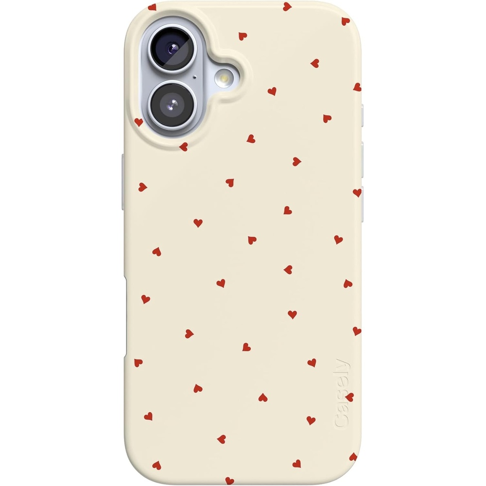 image:imageCasely iPhone 17 Case  Scribble Me that  Crayola Rainbow Pencil  Compatible with MagSafe  Classic Ultra Thin DesignBe Mine  Tiny Hearts