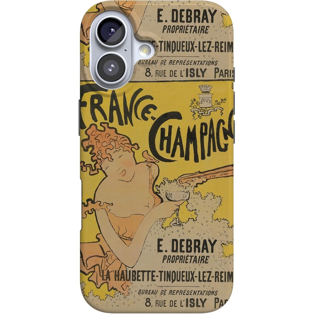 image:imageCasely iPhone 17 Case Scribble Me that Crayola Rainbow Pencil Compatible with MagSafe Classic Ultra Thin DesignVan Gogh French Bubbly
