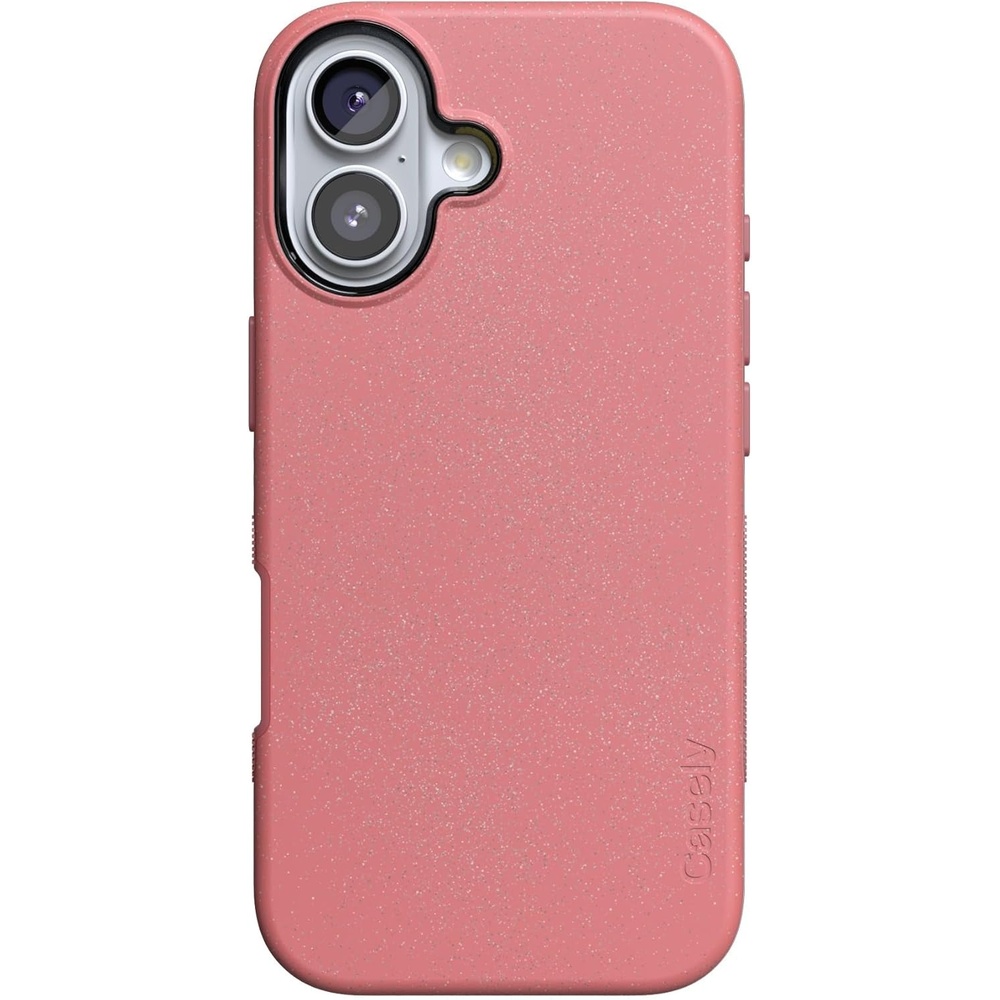 image:imageCasely iPhone 17 Case Starfish Wishes Coral Pink Shimmer Bold Protective Design MagSafe Compatible DesignStarfish Wishes Coral Pink Shimmer