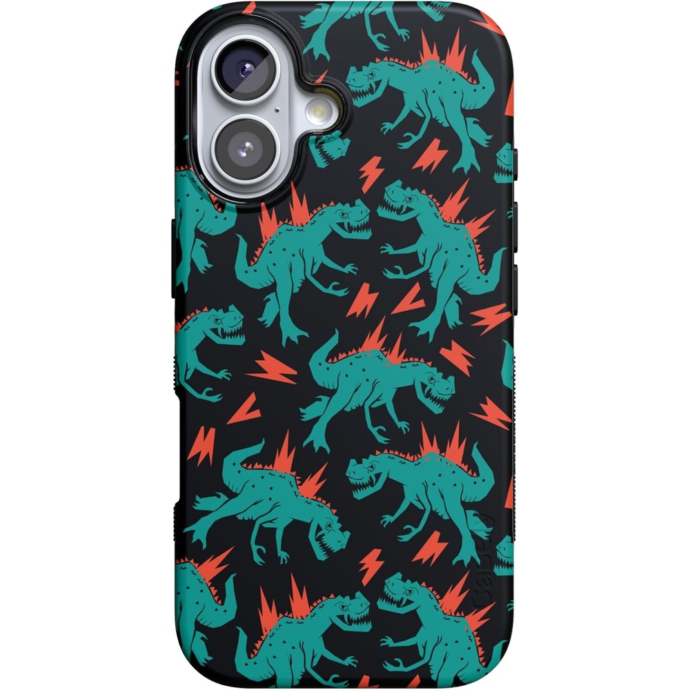 image:imageCasely iPhone 17 Case  Starfish Wishes  Coral Pink Shimmer  Bold Protective Design  MagSafe Compatible DesignYoure Dinomite  Green Dinosaur