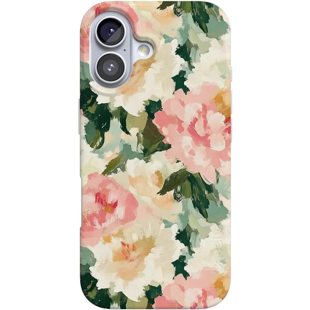 image:imageCasely iPhone 17 Case The Garden Room Painted Petals Compatible with MagSafe Classic Ultra Thin Design