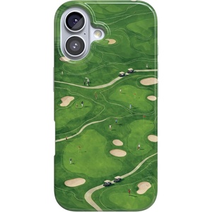 Casely iPhone 17 Case | Clubhouse | The Back Nine | Compatible with MagSafe | Classic Ultra Thin Design