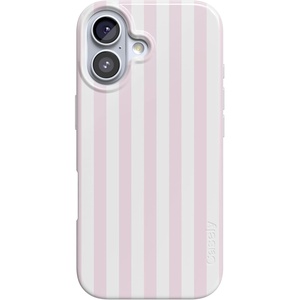 Casely iPhone 17 Case | Pink Stripes | Sunday Best | Compatible with MagSafe | Classic Ultra Thin Design