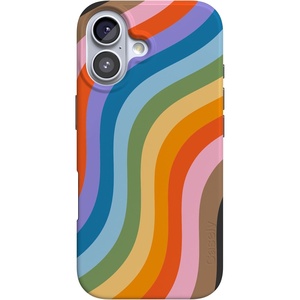 Casely iPhone 17 Case | Scribble Me that | Crayola Rainbow Pencil | Compatible with MagSafe | Classic Ultra Thin Design(Love for All | Rainbow Pride)