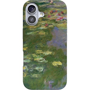 Casely iPhone 17 Case | Scribble Me that | Crayola Rainbow Pencil | Compatible with MagSafe | Classic Ultra Thin Design(Monet’s Water Lilies | The Met Museum)