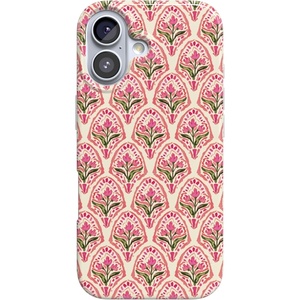 Casely iPhone 17 Case | Scribble Me that | Crayola Rainbow Pencil | Compatible with MagSafe | Classic Ultra Thin Design(Tulip Tapestry | Jenna Palek x Casely)