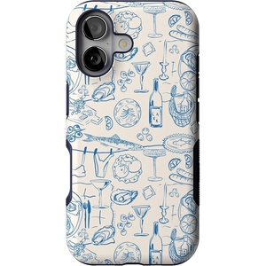 Casely iPhone 17 Case | Starfish Wishes | Coral Pink Shimmer | Bold Protective Design | MagSafe Compatible Design(Amalfi Aperitivo | Dolce Vita)