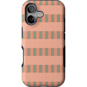 Casely iPhone 17 Case | Starfish Wishes | Coral Pink Shimmer | Bold Protective Design | MagSafe Compatible Design(Grand Cabana | Palm Beach)