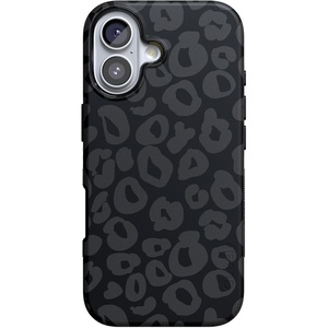 Casely iPhone 17 Case | Starfish Wishes | Coral Pink Shimmer | Bold Protective Design | MagSafe Compatible Design(Into the Wild | Black Leopard)
