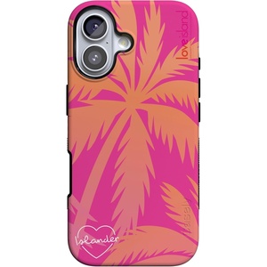 Casely iPhone 17 Case | Starfish Wishes | Coral Pink Shimmer | Bold Protective Design | MagSafe Compatible Design(Islander | Love Island)