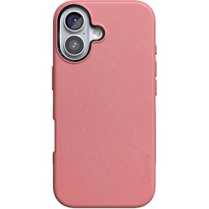 Casely iPhone 17 Case | Starfish Wishes | Coral Pink Shimmer | Bold Protective Design | MagSafe Compatible Design(Starfish Wishes | Coral Pink Shimmer)
