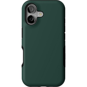 Casely iPhone 17 Case | Starfish Wishes | Coral Pink Shimmer | Bold Protective Design | MagSafe Compatible Design(The Boyfriend Collection | Forest Green)