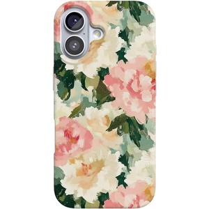 Casely iPhone 17 Case | The Garden Room | Painted Petals | Compatible with MagSafe | Classic Ultra Thin Design