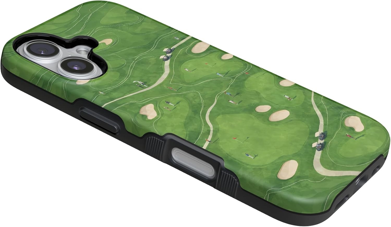 image:imageCasely iPhone 17 Case Clubhouse The Back Nine Bold Protective Design Compatible with MagSafe