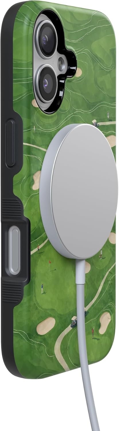 image:imageCasely iPhone 17 Case Clubhouse The Back Nine Bold Protective Design Compatible with MagSafe