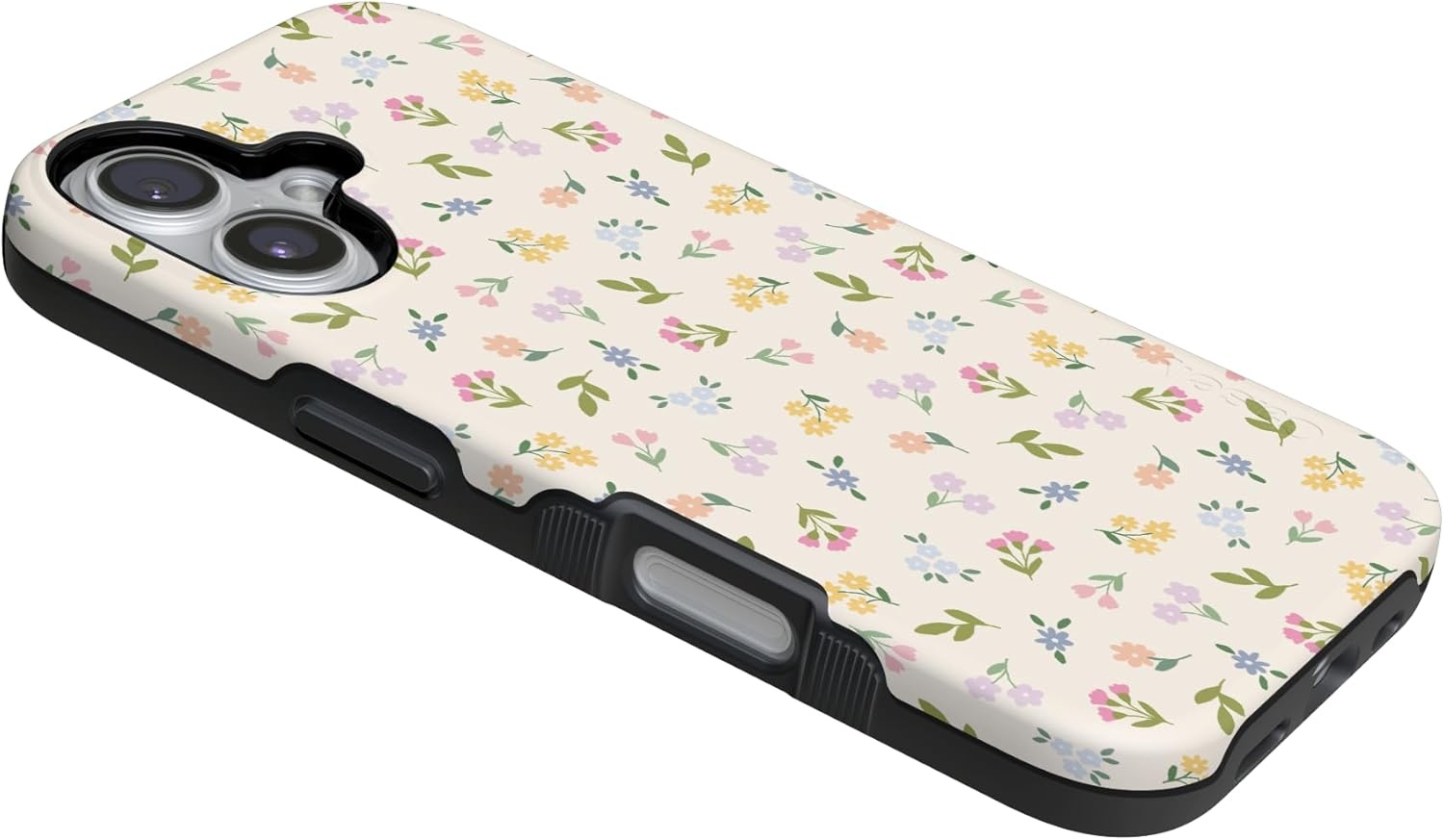 image:imageCasely iPhone 17 Case Ditsy Floral Tiny Flowers Bold Protective Design Compatible with MagSafe