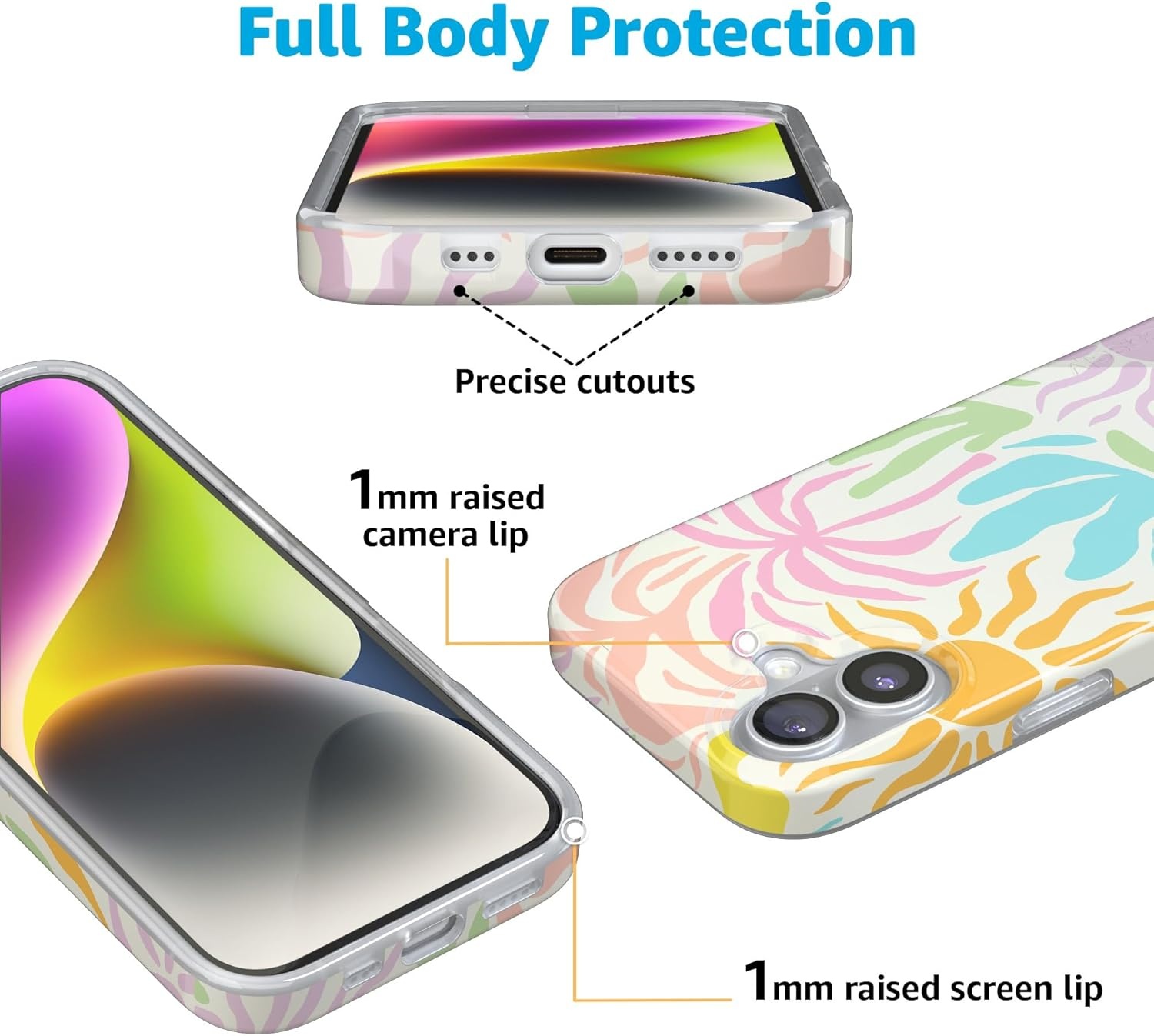 image:imageCasely iPhone 17 Case Oasis Pura Vida Compatible with MagSafe Classic Ultra Slim Design