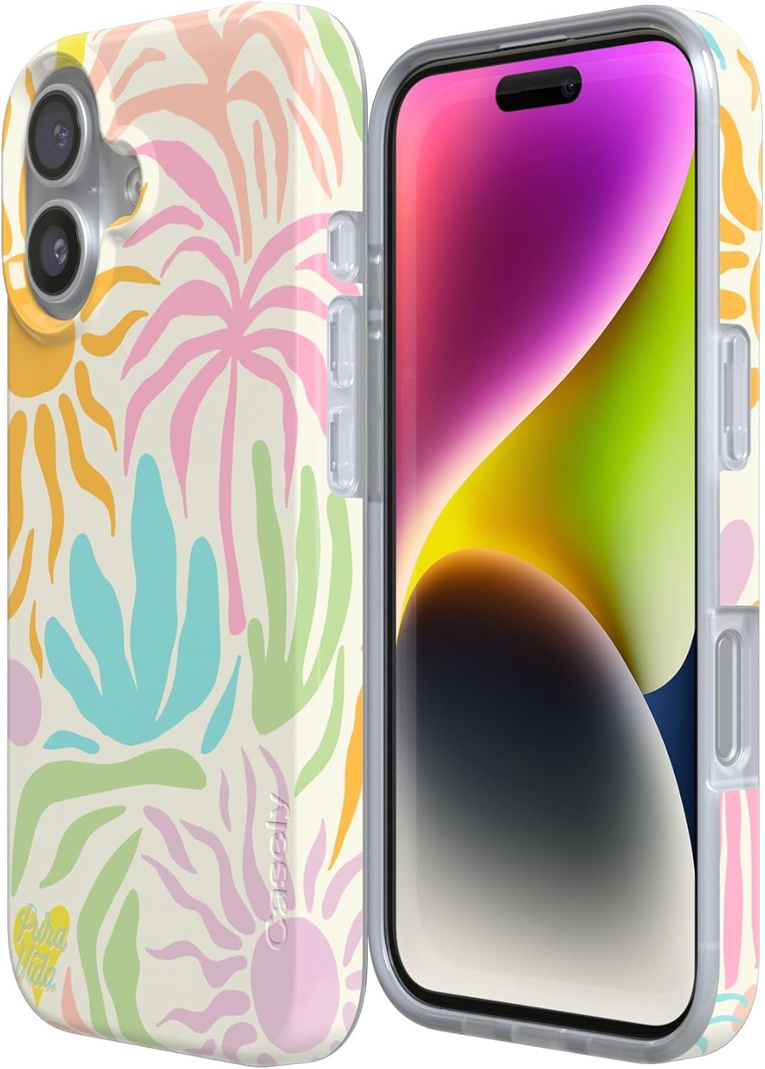 image:imageCasely iPhone 17 Case Oasis Pura Vida Compatible with MagSafe Classic Ultra Slim Design