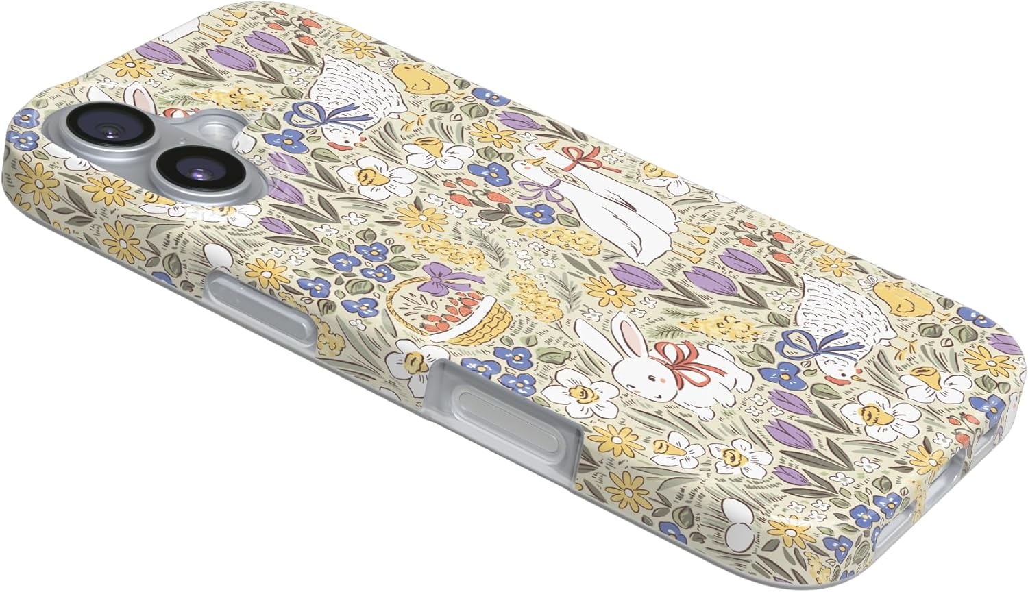 image:imageCasely iPhone 17 Case Storybook Stroll Spring Garden Compatible with MagSafe Classic Ultra Thin Design