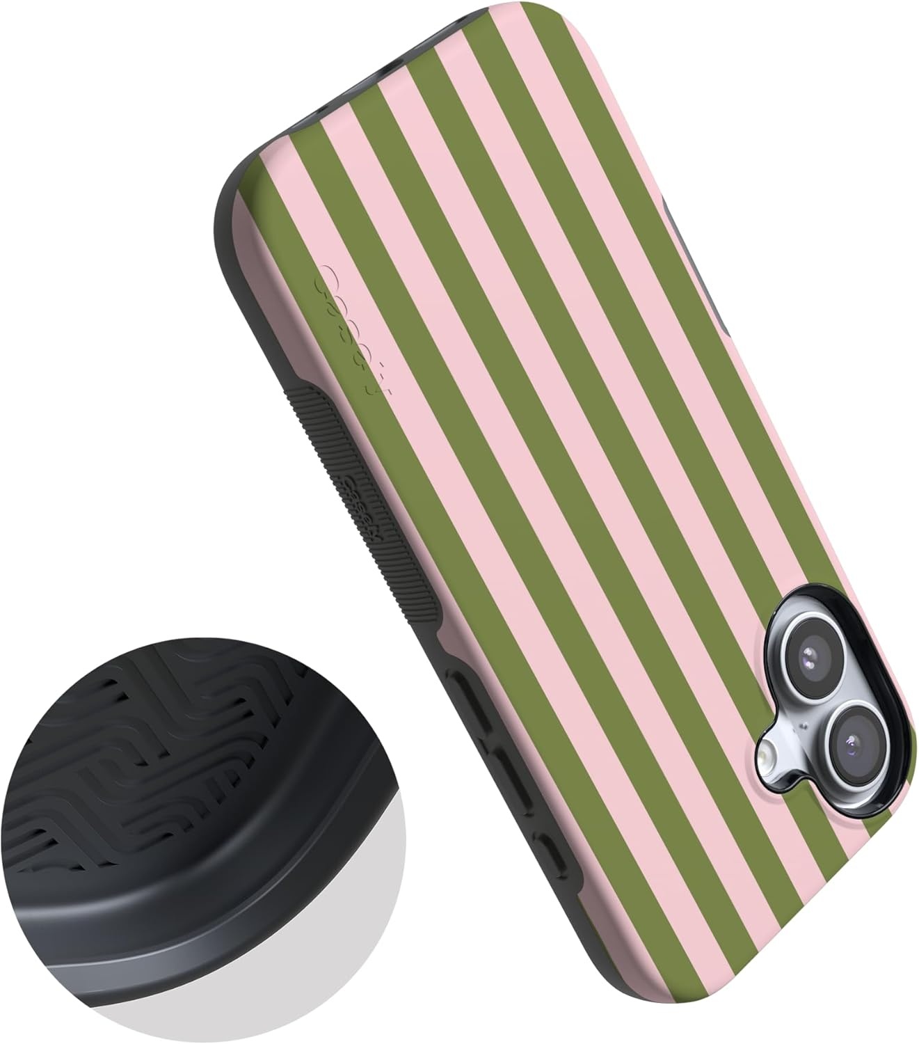 image:imageCasely iPhone 17 Case Summer Stripes Sunday Best Bold Protective Design Compatible with MagSafe