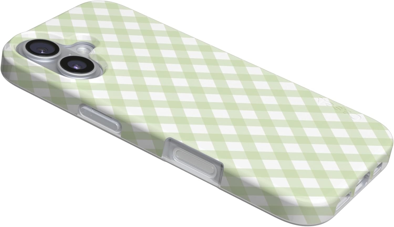 image:imageCasely iPhone 17 Case Sunday Best Mint Lattice Compatible with MagSafe Classic Ultra Slim Design