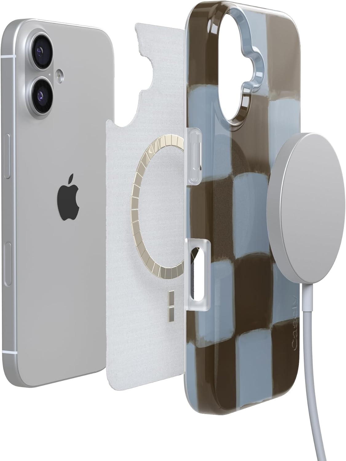 image:imageCasely iPhone 17 Case Up River The Boyfriend Collection Compatible with MagSafe Classic Ultra Thin Design