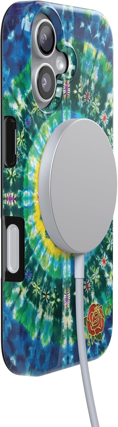 image:imageCasely iPhone 17 Case Veneta Tapestry Grateful Dead Tie Dye Compatible with MagSafe Classic Ultra Thin Design