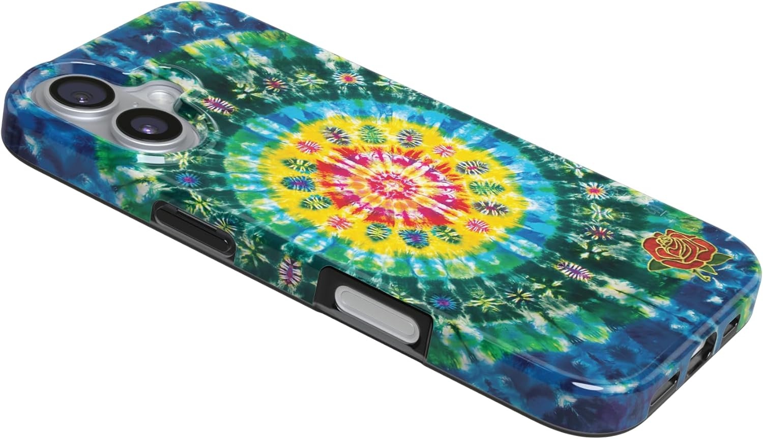 image:imageCasely iPhone 17 Case Veneta Tapestry Grateful Dead Tie Dye Compatible with MagSafe Classic Ultra Thin Design