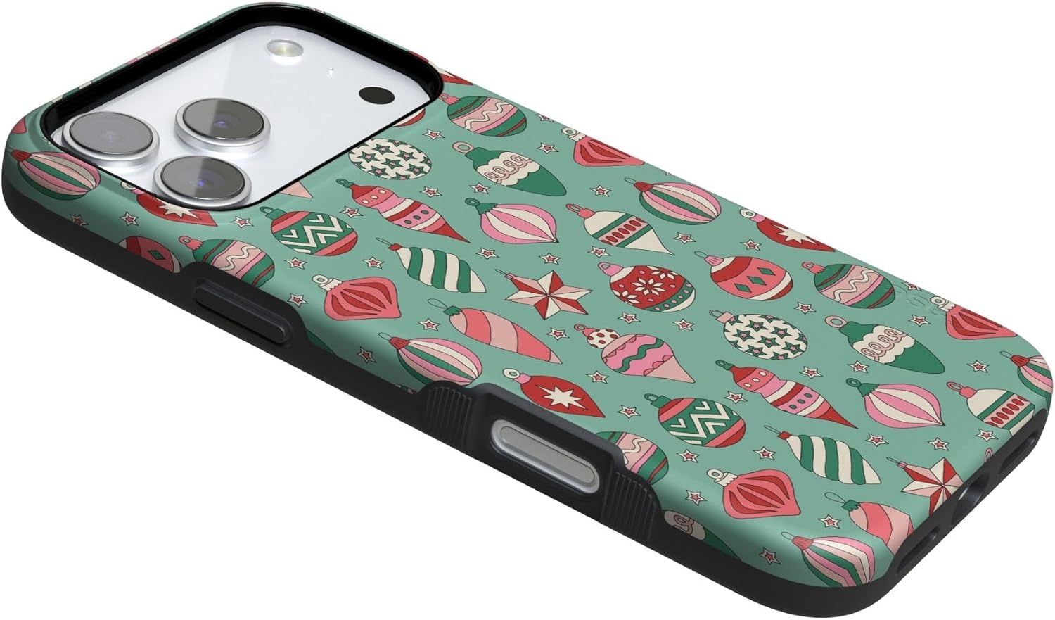 image:imageCasely iPhone 17 Pro Case Into the Wild Black Leopard Bold Protective Design MagSafe Compatible DesignAll Decked Out Festive Ornaments