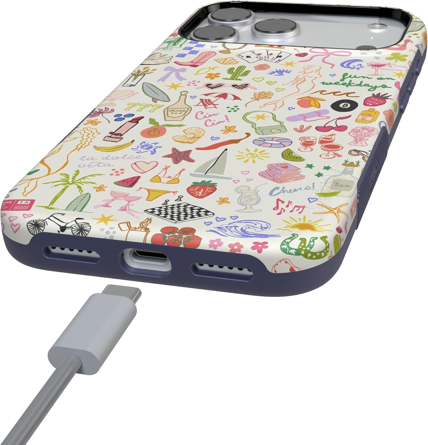 image:imageCasely iPhone 17 Pro Case Into the Wild Black Leopard Bold Protective Design MagSafe Compatible DesignAll the Fun Things Fun on Weekdays