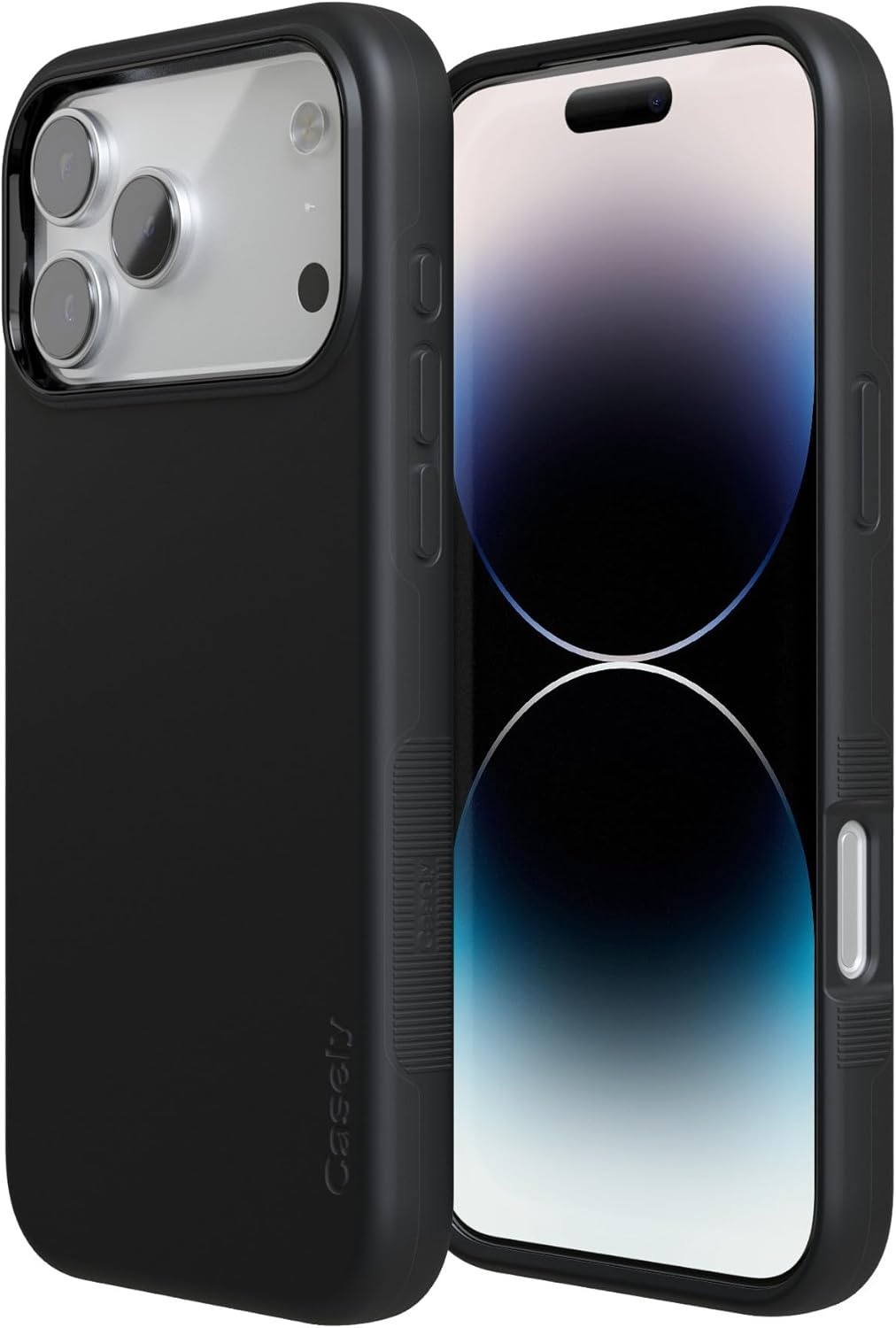 image:imageCasely iPhone 17 Pro Case Into the Wild Black Leopard Bold Protective Design MagSafe Compatible DesignBlack on Black