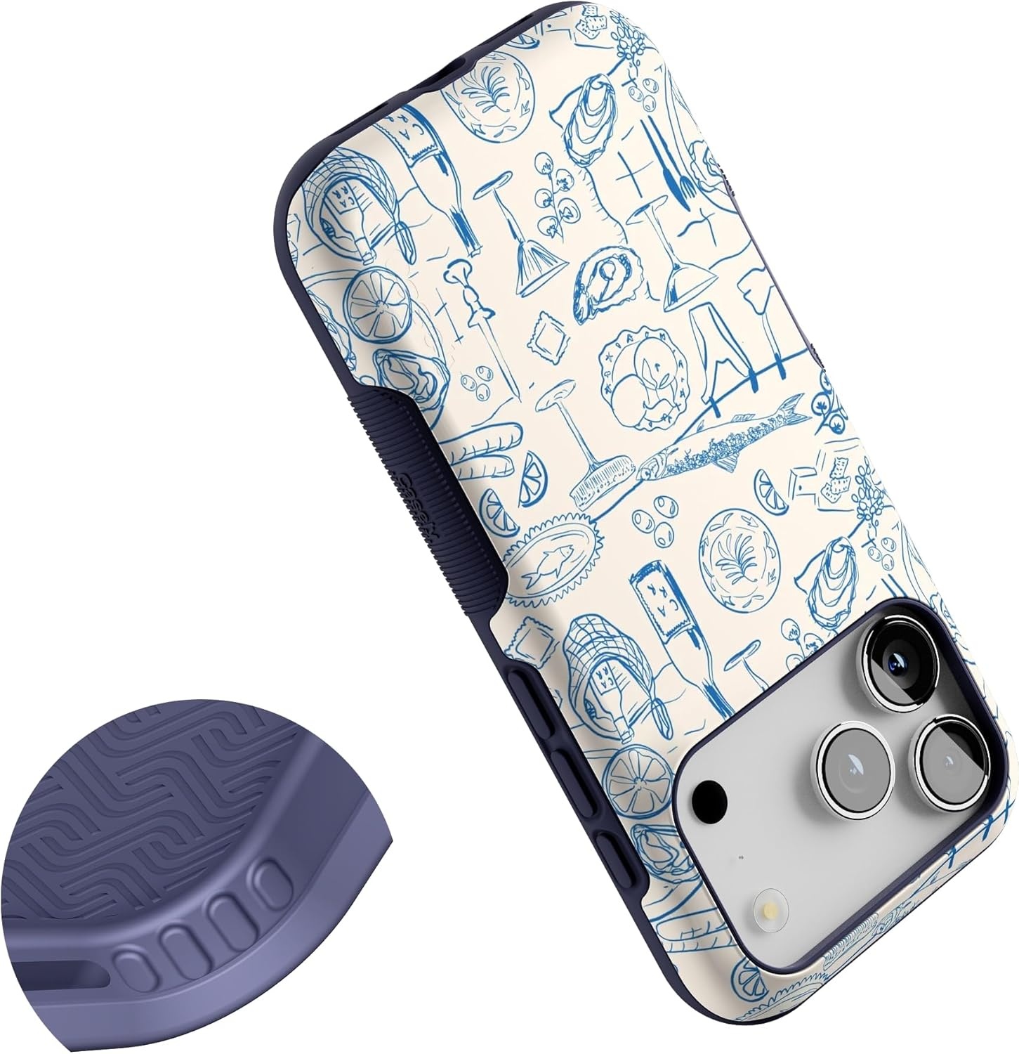 image:imageCasely iPhone 17 Pro Case Into the Wild Black Leopard Bold Protective Design MagSafe Compatible DesignDolce Vita Amalfi Aperitivo
