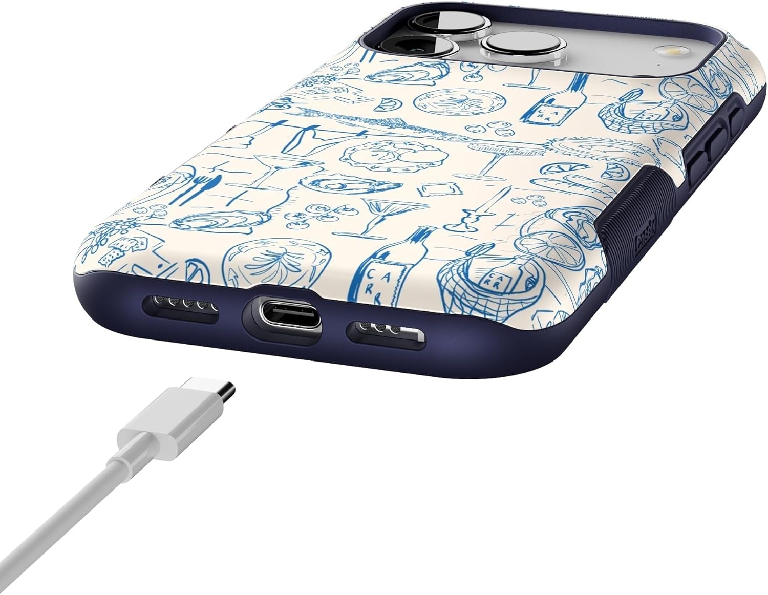 image:imageCasely iPhone 17 Pro Case Into the Wild Black Leopard Bold Protective Design MagSafe Compatible DesignDolce Vita Amalfi Aperitivo