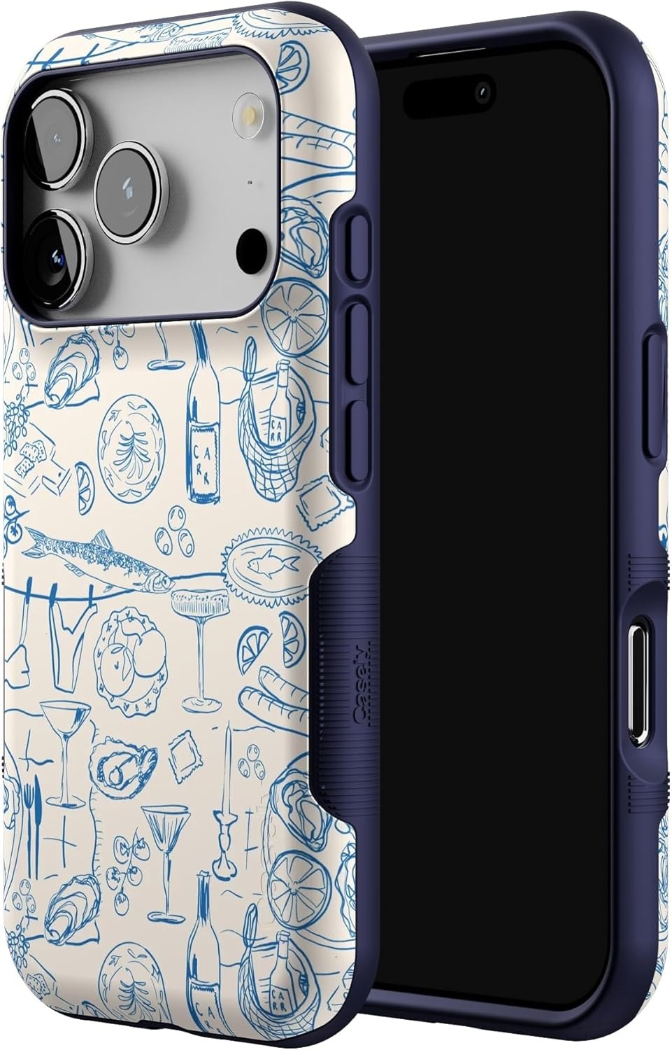 image:imageCasely iPhone 17 Pro Case Into the Wild Black Leopard Bold Protective Design MagSafe Compatible DesignDolce Vita Amalfi Aperitivo